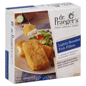 Dr. praeger's - Fish Fillet Breaded