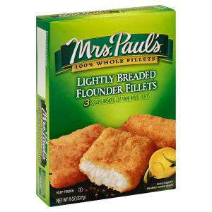 Mrs. paul's - Fish Flounder Fillet