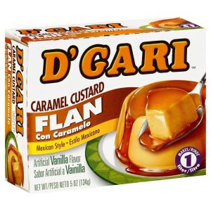 d'gari - Flan Caramelo Custard