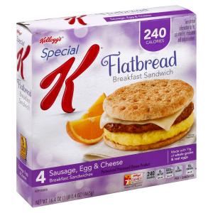 kellogg's - Flatbread Sausage Egg Cheese