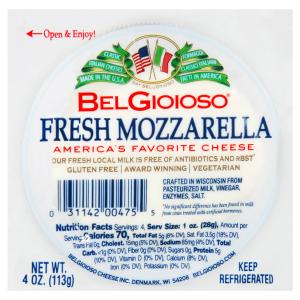 Belgioioso - Fresh Mozzarella 4oz Ball