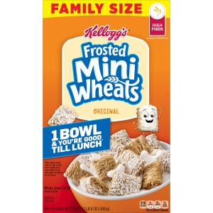 kellogg's - Frosted Mini Wheats Breakfast Cereal