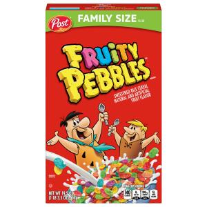 Post - Fruity Pebbles Sweet Rice Brkfast Cereal