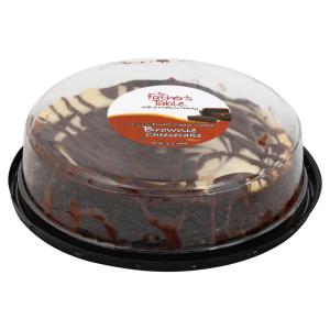 the Father's Table - Fudge Brownie Cheesecake