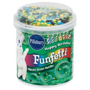 Pillsbury - Funfetti Frosting Green Vanilla