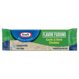 Kraft - Garlic & Herb Cheedar Cheese