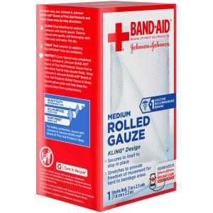 johnson&johnson - J J Rolled Gauze 3in 4yd