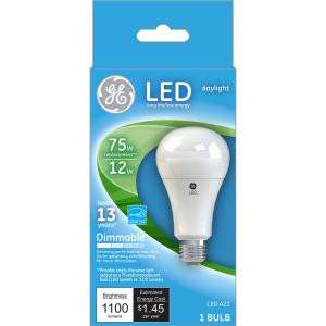 Ge - ge Led 12w 75w A19 Daylight 1