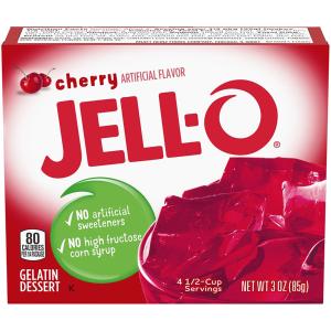 jell-o - Gelatin Cherry