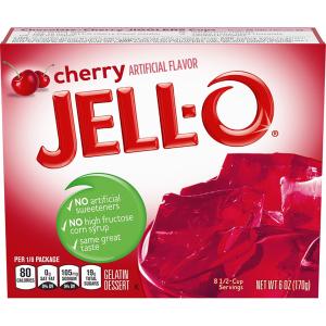 jell-o - Gelatin Cherry