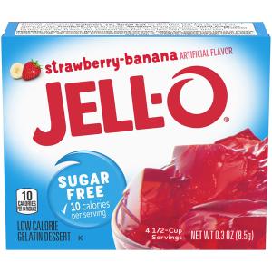 jell-o - Gelatin sf Straw Banana