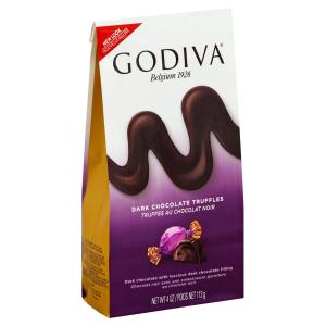 Godiva - Gems Bag Dark Choc Truffles