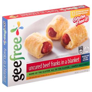 Gee Free - gf Beef Franks in a Blanket