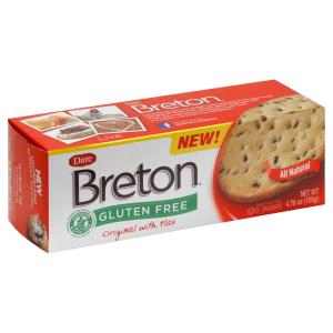 Breton - Gluten Free Original Crackers with Flax