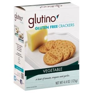 Glutino - Gluten Free Vegetable Crackers