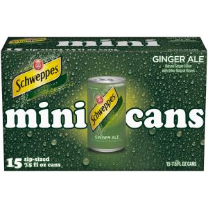 Schweppes - Ginger Ale 15pk