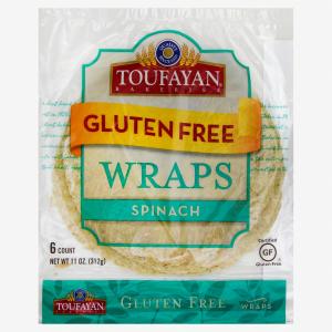 Toufayan - Gltn Free Spinch Wrap