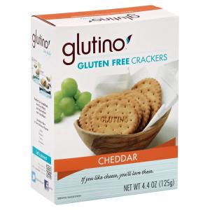 Glutino - Gluten Free Cheddar Cracker