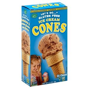 Let's do Organic - Gluten Free Ice Cream Cones