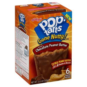 kellogg's - Gone Nutty Chc pb Poptart 8ct