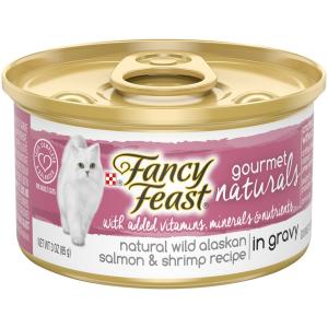 Fancy Feast - Gourmet Naturals Wild Alaskan Salmon & S