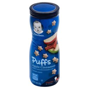 Gerber - Gra Finger Food Apl Cinn Puffs