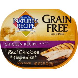 Nature's Recipe - Grain fr Chkn Brth Wet Dog fd