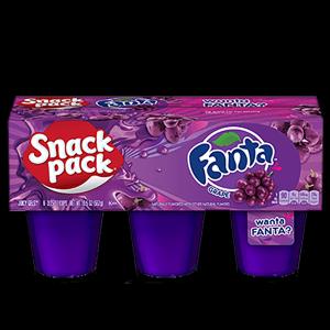 Snack Pack - Grape Fanta Gelatin