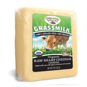 Organic Valley - Grassmilk Raw Sharp Cheddar