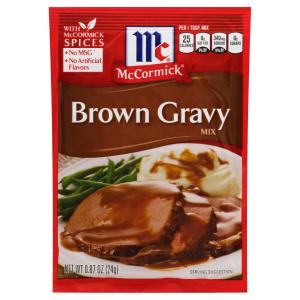 Mccormick - Gravy Mix Brown Excl All Other