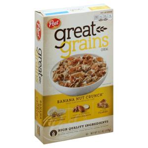 Post - Great Grains Banana Nut Crunch