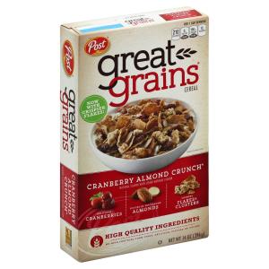 Post - Great Grains Cran Almond Crunc