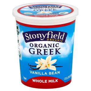 Stonyfield - Whole Milk Vanilla Greek Yogurt