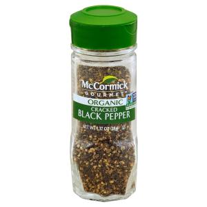 Mccormick - Grmt Black Pepper Cracked Org