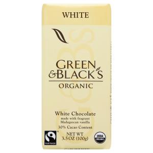 Green & black's - Choc Bar Wht Organic