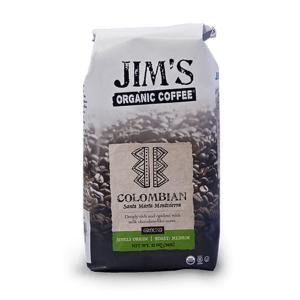 jim's Organic Coffee - Grnd Columbian Org Coffee