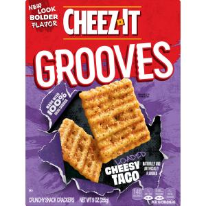 cheez-it - Loaded Cheesy Taco Grooves