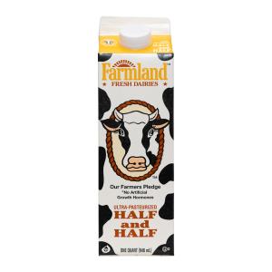 Farmland Fresh Dairies - Half Half Quart