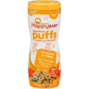 Happy Baby - Organic Puffs Banana