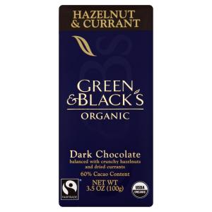 Green & black's - Hazelnut and Currant Chocolate