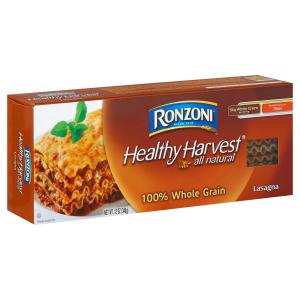 Ronzoni - Hlthyhrvst Whle Wheat Lasagna