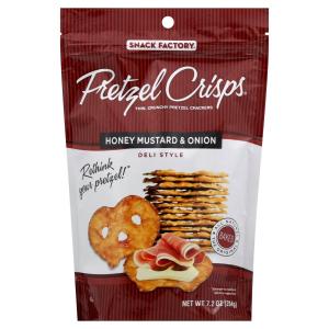 Snack Factory - Hny Mustard Onion Pretzl Crisp