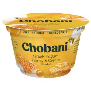 Chobani - Whole Milk Honey & Cream Greek Yogurt