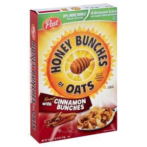 Post - Honey Bunchs Oats Cinnmn Bnch