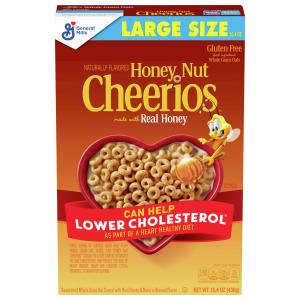 General Mills - Honey Nut Cheerios Cereal Large