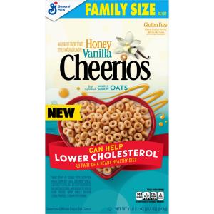 General Mills - Honey Vanilla Flavor Family Size Cereal