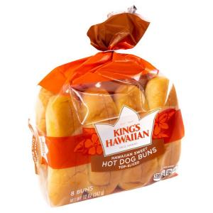 king's Hawaiian - Hot Dog Buns 8pk