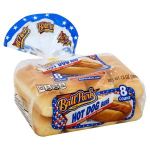 Ball Park - Hot Dog Roll 8pk