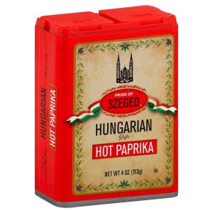 Pride of Szeged - Hot Paprika 4 oz