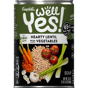 campbell's - Hearty Lentil with Vegetables Soup